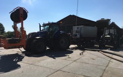 Agremote RMC Mest afgeleverd aan Loonbedrijf Verburg  Nieuwerbrug aan den Rijn.